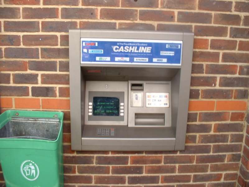 Card blocat ATM, bancomat